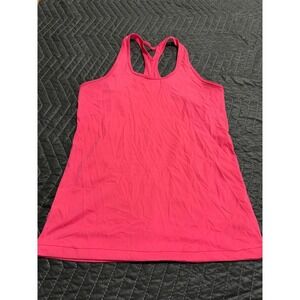 CALIA by Carrie Underwood Pink Racerback Activewear Tank Top Womens Size Medium